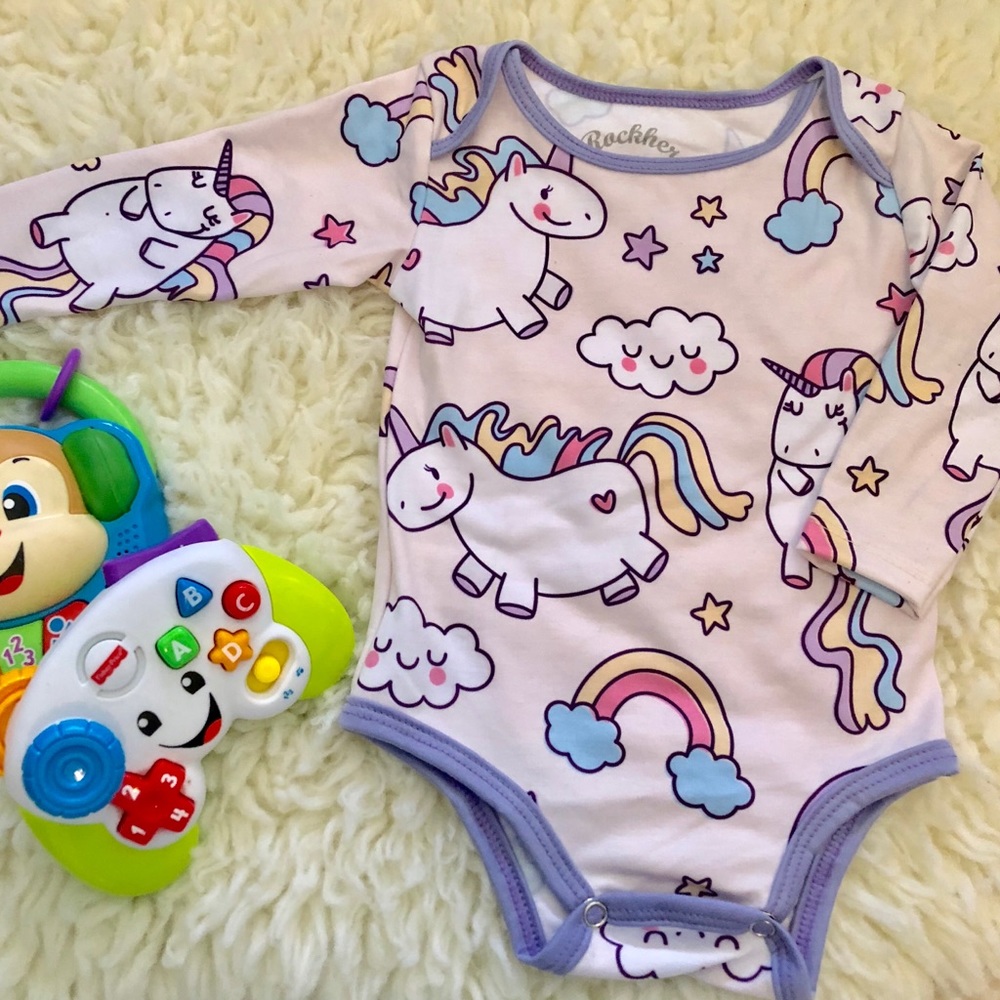 Little Unicorn Baby Onesie